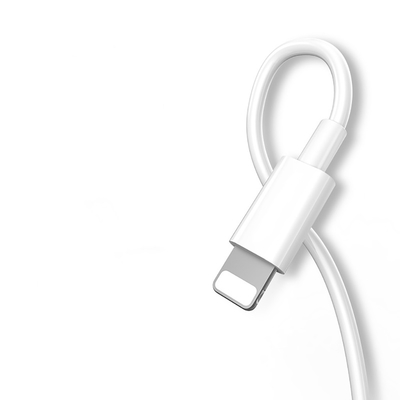 OEM ODM PVC USB شحن كابل بيانات 2.4A لشحن iPhone السريع