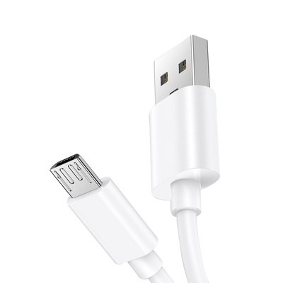 PVC غطاء مايكرو USB كابل شحن الحبل 1M 2.4A متعدد الوظائف