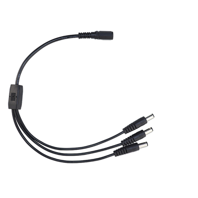 يجمع كابل الطاقة DC5521 DC5525 DC 5.5 × 2.5 مم لفتح محول الطاقة