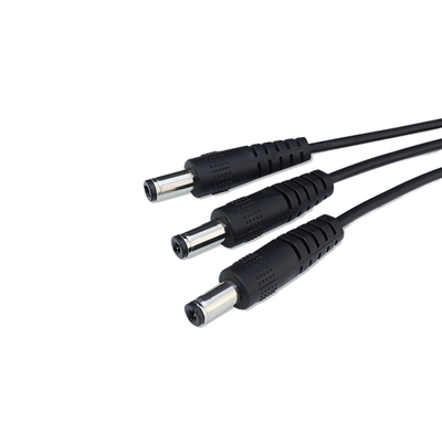 يجمع كابل الطاقة DC5521 DC5525 DC 5.5 × 2.5 مم لفتح محول الطاقة