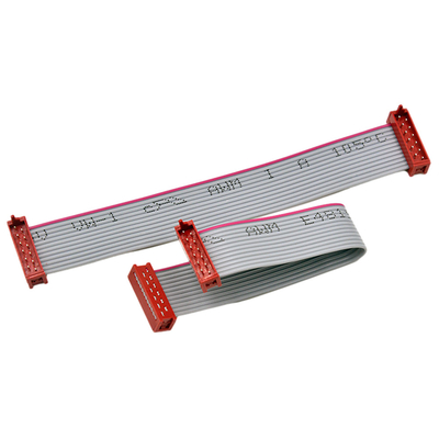 1.27mm الملعب IDC كبل تجميعات AMP 215083 اللون الأحمر موصل مايكرو المباراة 12P
