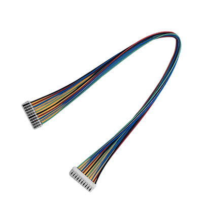1.0mm الملعب IDC سلك تسخير مقياس AWG30 مع موصل JST SSR IDC