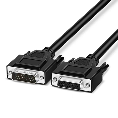 ذكر إلى ذكر التوصيل Rs232 كابل تسلسلي 3ft مع موصل فرعي DB9 DB15 DB25 D