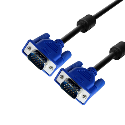 ذكر إلى ذكر التوصيل Rs232 كابل تسلسلي 3ft مع موصل فرعي DB9 DB15 DB25 D