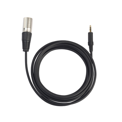 تخصيص 3.5 ملم جاك ملفوف كابل 7 دبوس XLR ذكر إلى أنثى 3 دبوس Xlr للصوت والفيديو