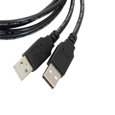 USB2.0 مقاوم للماء ثنائي منفذ USB كابل 1 متر لدراجة نارية سيارة