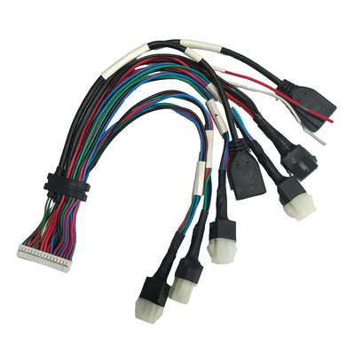ATX Housing Overmolding Cable Assembly JST PH2.0 سلك تجعيد الإسكان إلى USB2.0 أنثى