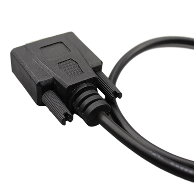 كابل RS232 المخصص يجمع DB9 أنثى إلى نوع ذكر USB 2.0 B