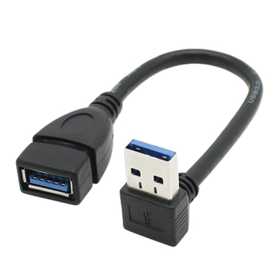 كابل بيانات شحن USB 2.4A ، يمينًا أسفل الزاوية اليسرى من كابل إمداد الطاقة