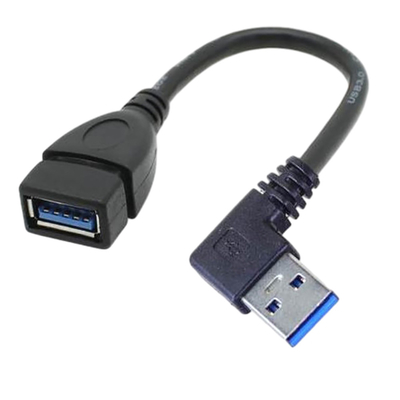 كابل بيانات شحن USB 2.4A ، يمينًا أسفل الزاوية اليسرى من كابل إمداد الطاقة