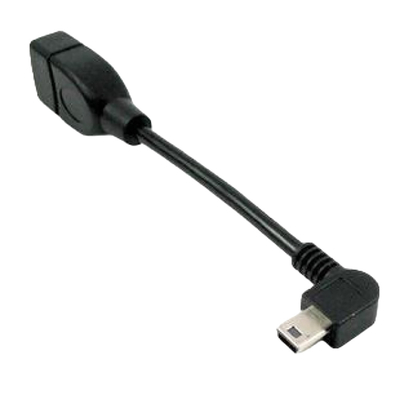 كابل بيانات شحن USB صغير OTG من أنثى إلى ذكر B للسيارة MP3 MP4