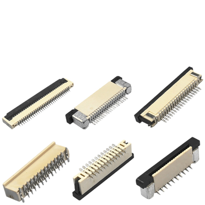 1.0mm الملعب FFC FPC موصل مزدوج الوجهين لصق أفقي