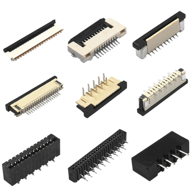 1.0mm الملعب FFC FPC موصل مزدوج الوجهين لصق أفقي