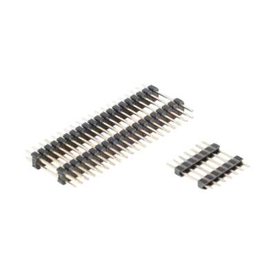 ربط الذهبية بلاش PCB 2.0mm القوة من خلال فتحة دبوس رأس 2.54mm القوة الذكور