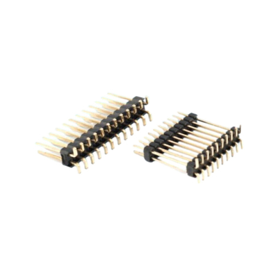 2.54mm Pitch PCB Connector SMT Pin Header صف مزدوج ذكر 1A-10A