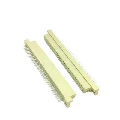 Din41612 2.54mm Pitch DIN Connector 48 Pin إمرأة 3 صفوف