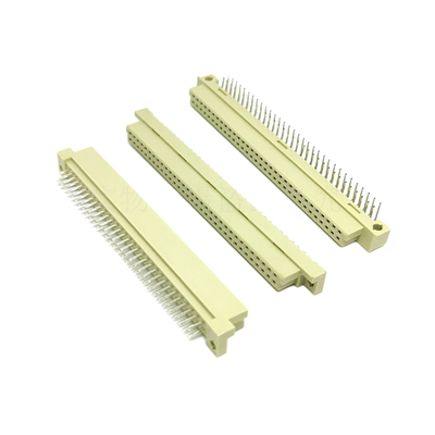 Din41612 2.54mm Pitch DIN Connector 48 Pin إمرأة 3 صفوف
