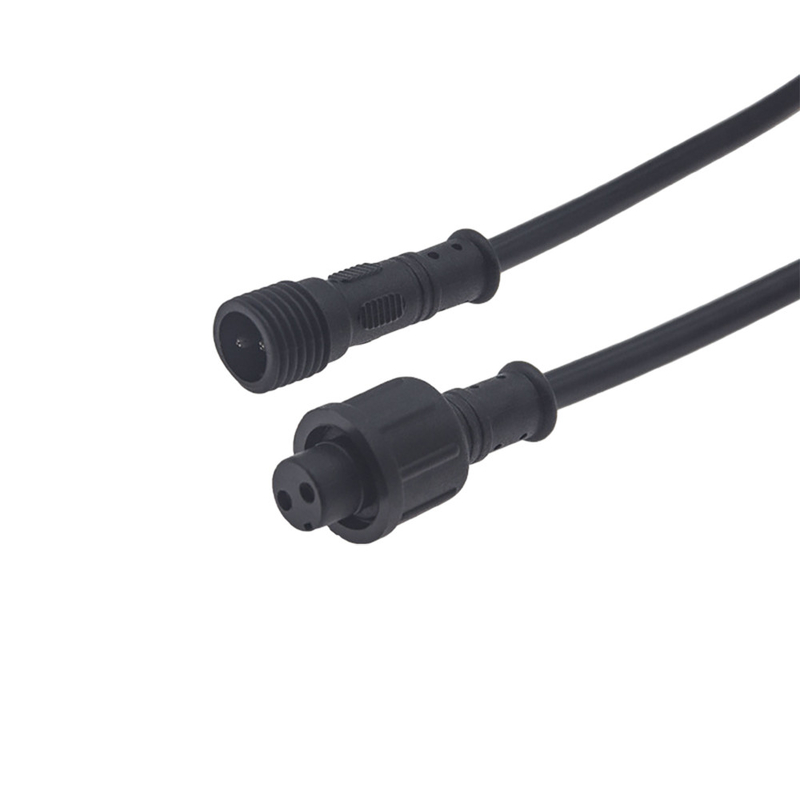 يجمع كابل PVC M11 المقاوم للماء 2 دبوس 3 دبوس 4 دبوس لشريط إضاءة LED