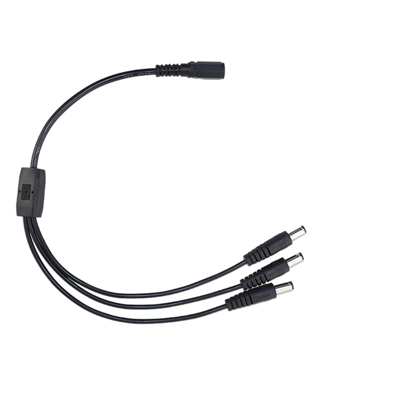 يجمع كابل الطاقة DC5521 DC5525 DC 5.5 × 2.5 مم لفتح محول الطاقة