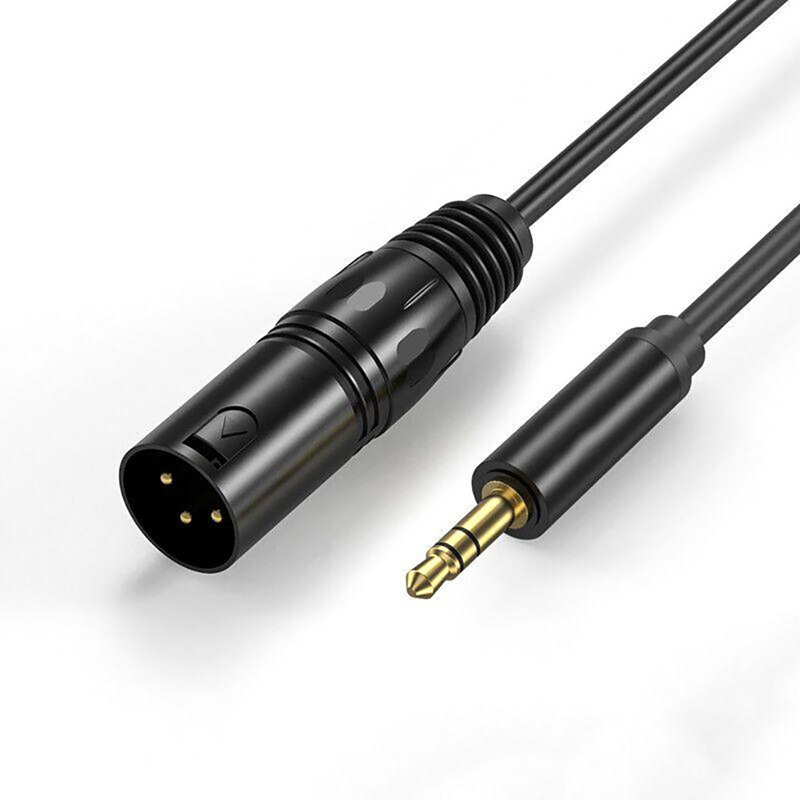 تخصيص 3.5 ملم جاك ملفوف كابل 7 دبوس XLR ذكر إلى أنثى 3 دبوس Xlr للصوت والفيديو