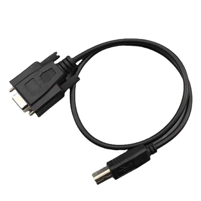 كابل RS232 المخصص يجمع DB9 أنثى إلى نوع ذكر USB 2.0 B