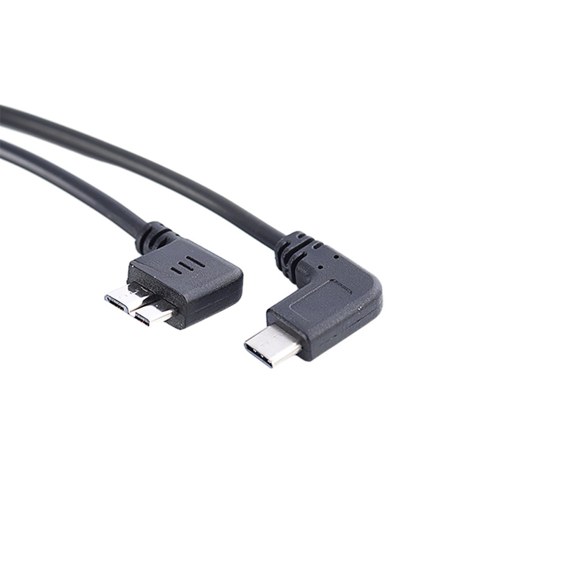 3.0 B من النوع إلى USB Type C Micro USB لنقل البيانات بسرعة 20 جيجابت في الثانية لمحرك الأقراص الصلبة الخارجي
