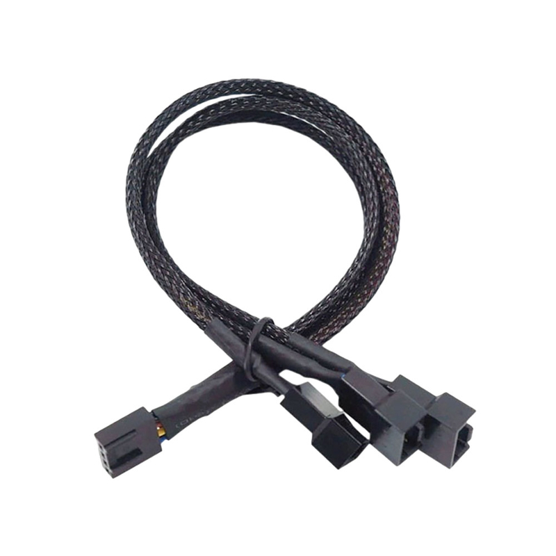 2.54mm Amp Pitch Amp Connector Cables Assemblies Aluminum Foil Shielded Wire Harness لجهاز الكمبيوتر