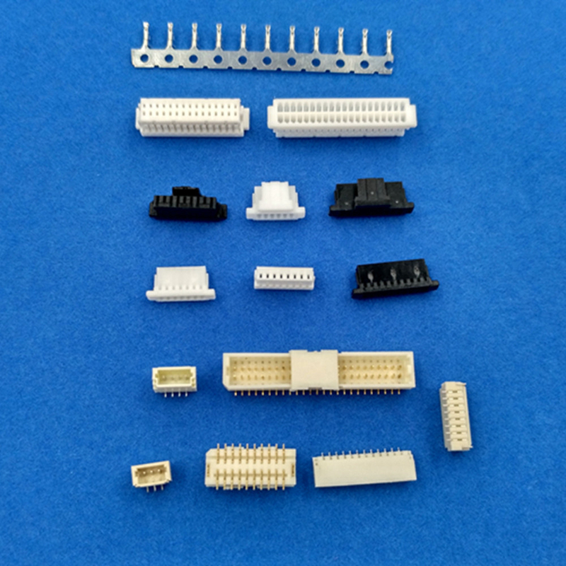 1.0mm Pitch PA66 المواد السلك إلى لوحة الاتصال لJST SH